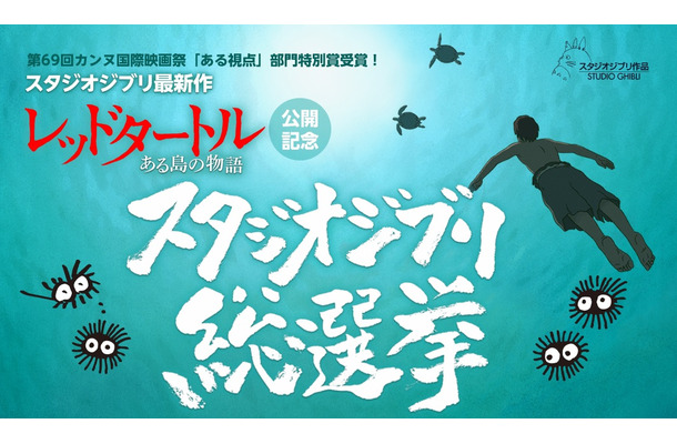 「スタジオジブリ総選挙」中間発表！上位5作品が明らかに