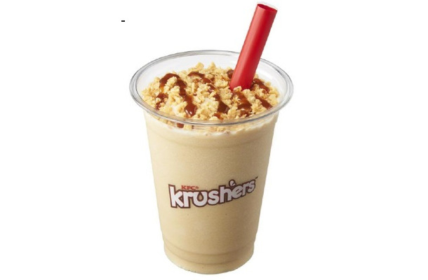 ケンタッキー、新フレーバー「Krushers　キャラメルクランチ」発売