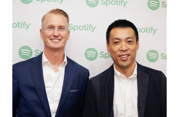 Spotify本社のステファン・ブロム氏、スポティファイジャパンの野本晶氏