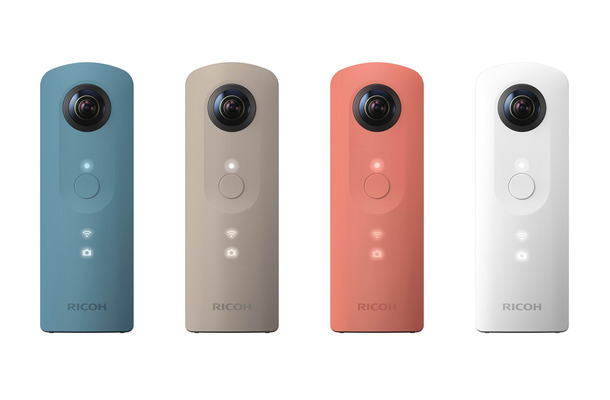 リコー、360度カメラシリーズに新作モデル「RICOH THETA SC」投入