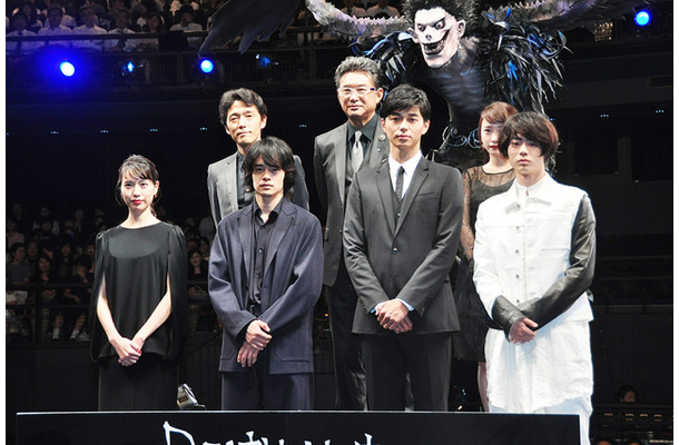 『DEATH NOTE Light up the NEW world』ジャパンプレミア