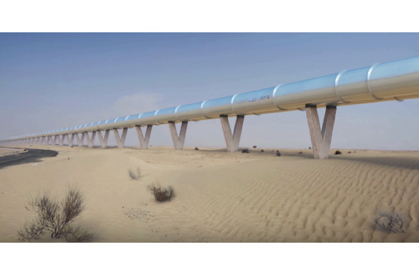 約124kmがわずか12分！超高速移動システム「Hyperloop」、中東・UAEで実現へ