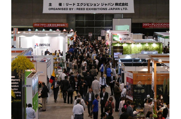 同社の手掛ける展示会の様子（農業ワールド2015より）