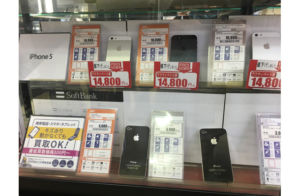 中古スマホ、2016年に最も売れたのはiPhone 5