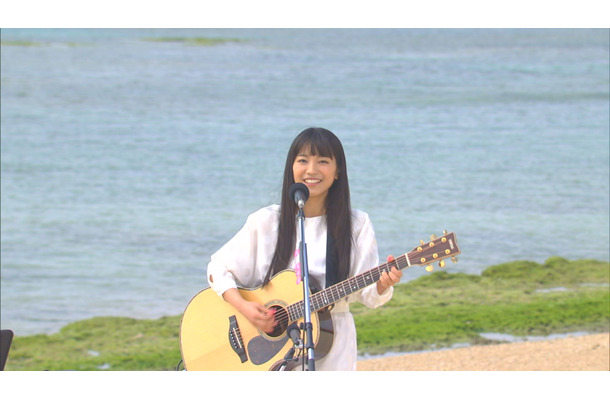 miwa、第2の故郷沖縄でイルカショーとコラボ！23日『SONGS』で！