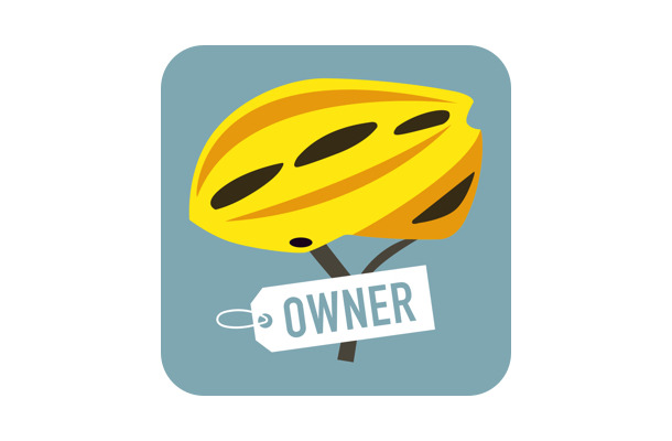 先行してリリースされた自転車オーナー用の補償付き盗難対策サービス「PedalNote（ペダルノート）」のアプリのアイコン（画像はプレスリリースより）