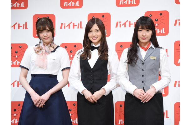 乃木坂46・白石麻衣、松村沙友理、高山一実が受付嬢など制服姿で登場