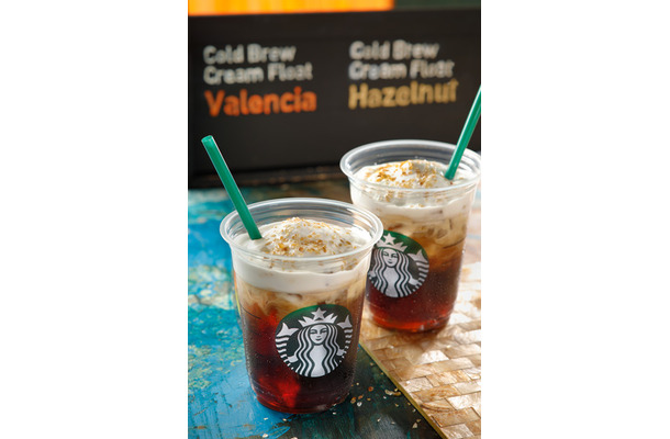 スタバ初の「コールドブリューコーヒー」を使ったクリームフロート2商品が登場