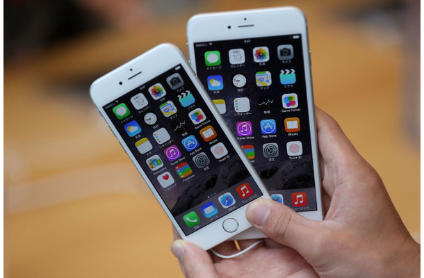 2014年に発売されたiPhone 6シリーズ （C）Getty Images