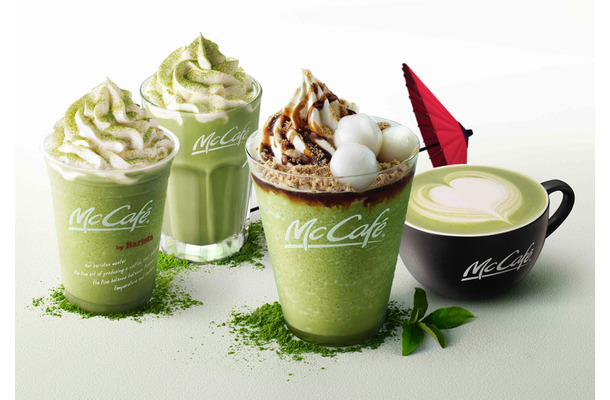 マックから「McCafe by Barista」限定の宇治抹茶シリーズ新商品