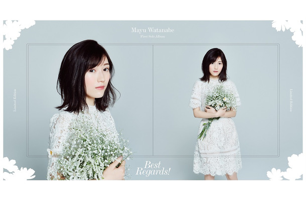 渡辺麻友、ソロアルバムのタイトルが『Best Regards!』に決定！ジャケ写も公開