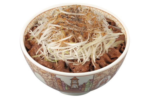 すき家の名作「白髪ねぎ牛丼」が復活！