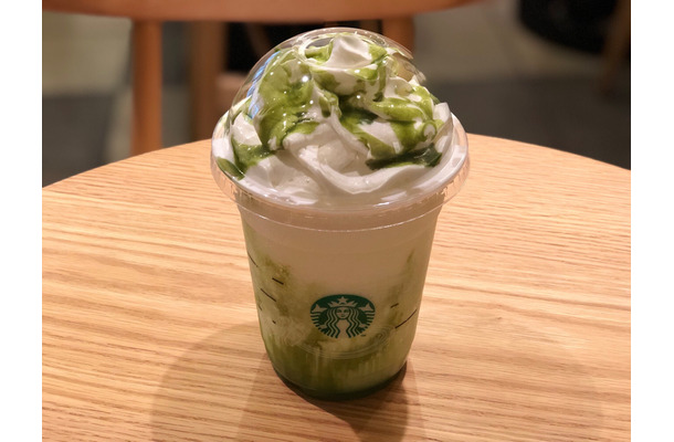 スタバから新フラペチーノ登場！抹茶の風味とホワイトモカシロップの組み合わせが魅力