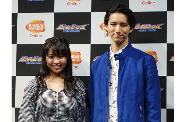 田口淳之介と大原優乃、ガンダムゲームで本気バトル！