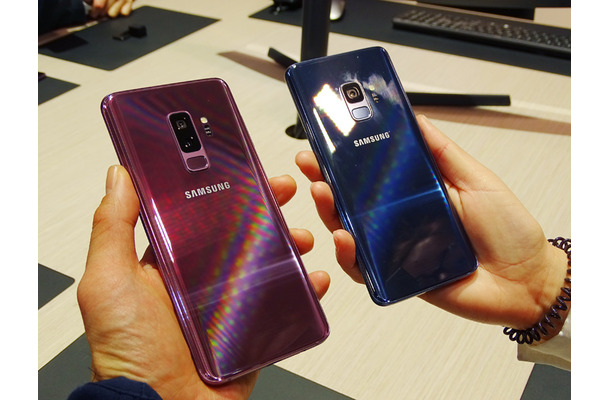 2018年のGalaxy Sシリーズは「S9/S9+」の2機種が登場