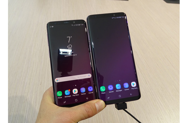 サムスンの全画面ディスプレイを引き続き採用したGalaxy S9とS9+