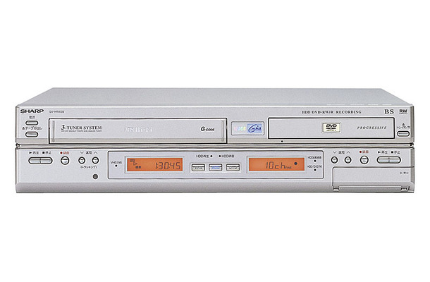 トリプルチューナー内蔵のDV-HRW35。VHS＆HDD＆DVD搭載の3 in 1レコーダー