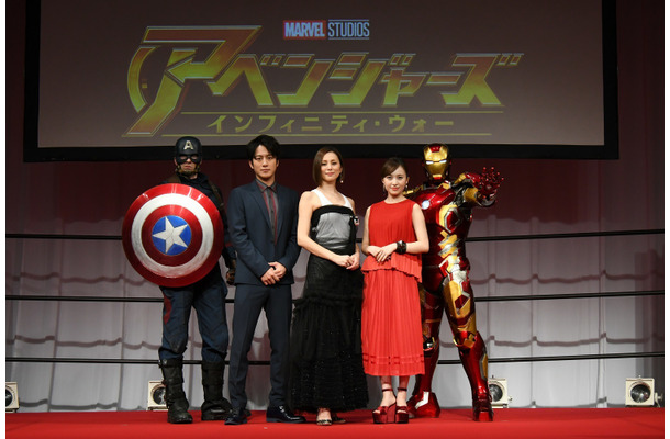 映画『アベンジャーズ』新作の集結式に米倉涼子、溝端淳平、百田夏菜子！