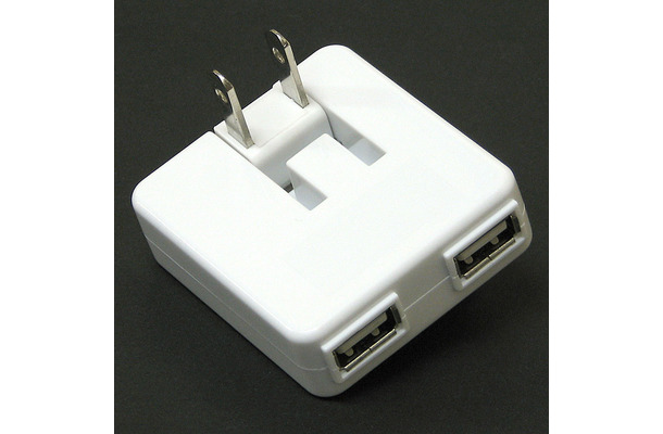 USB-ACアダプタ USB2ポートタイプ「DN-2USB AC Charger」