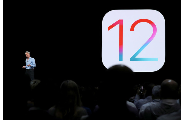 iOS 12を発表した。（c）GettyImages