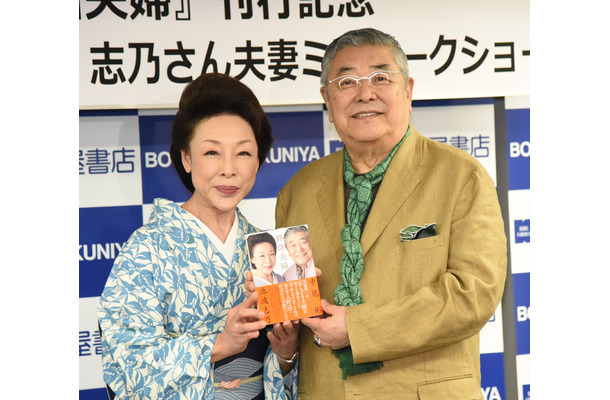 池波志乃、中尾彬【写真：竹内みちまろ】