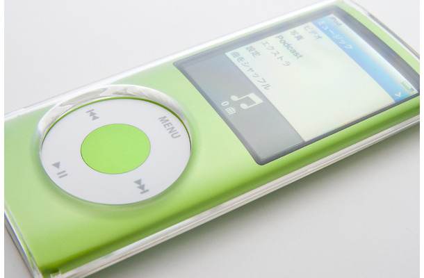 Crystal Shell for iPod nano（4th）の収納イメージ