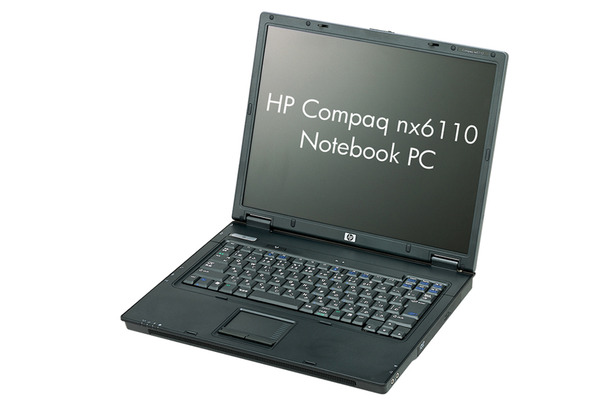 回収/交換対象製品の1つで2005年に発売された「HP Compaq nx6110 Notebook PC」