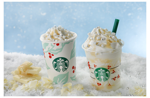 スタバからホワイトクリスマスをイメージしたフラペチーノが登場