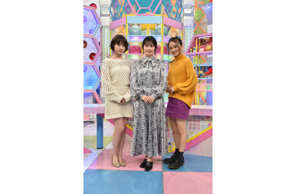 小芝風花、岡田結実、籠谷さくらが『オスカル！はなきんリサーチ』新MCに決定！