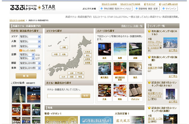 STAR COLLECTIONトップページ