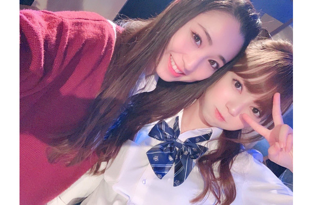 alomの小室さやか、ROSE A REAL・YuRiya（鈴木友梨耶）とのオフショットを公開