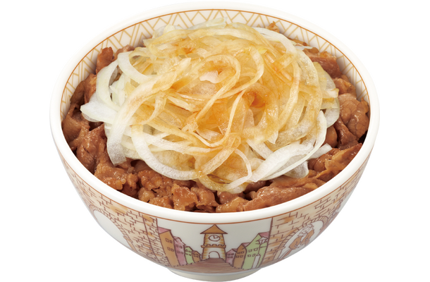 すき家、さっぱりとした味わい魅力の「和風オニサラ牛丼」発売