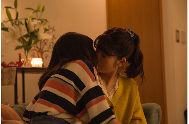 馬場ふみかと小島藤子がキスも Fodドラマ 百合だのかんだの が5月スタート Rbb Today