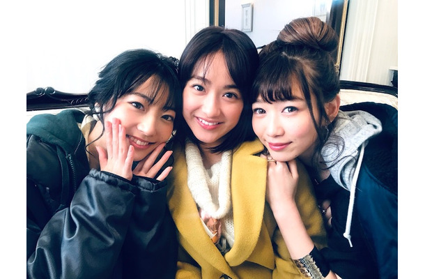 平祐奈＆武田玲奈＆岡本夏美の3ショットにファン悶絶！「三大美女っ！」「顔面偏差値高すぎ」