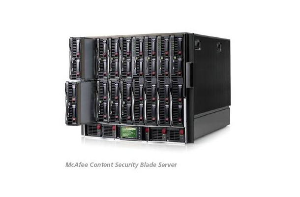 　マカフィーは15日、ネットワークセキュリティにおける新製品「McAfee Content Security Blade Server」を発表した。