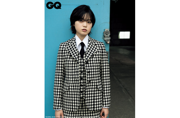 平手友梨奈、『GQ』最新号に登場！クールなテーラード・スタイルに挑戦