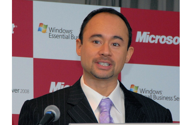 マイクロソフトの執行役常務ビジネス＆マーケティング担当である佐分利ユージン氏