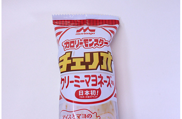 森永乳業のアイス「カロリーモンスターチェリオ クリーミーマヨネーズ味」（税別 140円）