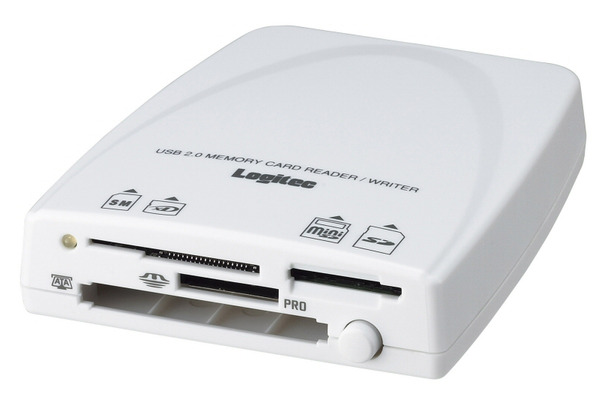 「USB 2.0対応 メモリカードリーダー/ライター」（LMC-CA144U2）