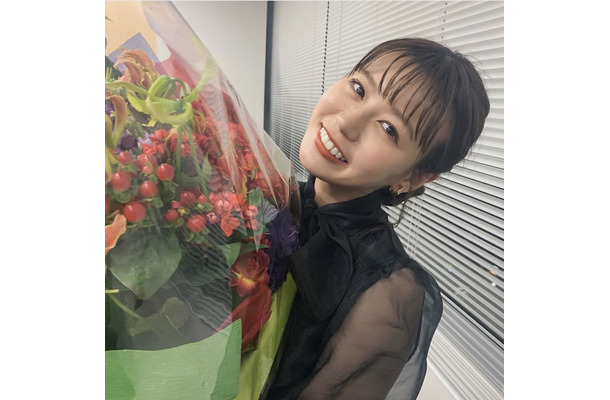 写真は井口綾子の公式Instagramから