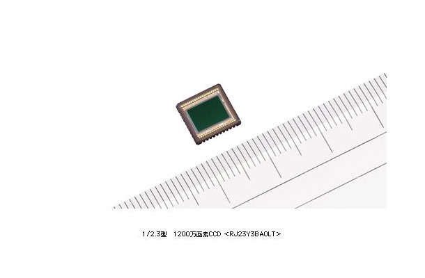 1／2.3型 1000万画素CCD「RJ23W3EA0KT」（1.68μm角画素セル）