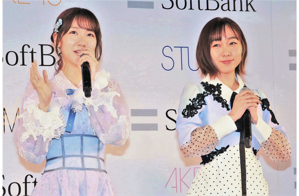 柏木由紀、須田亜香里【撮影：小宮山あきの】