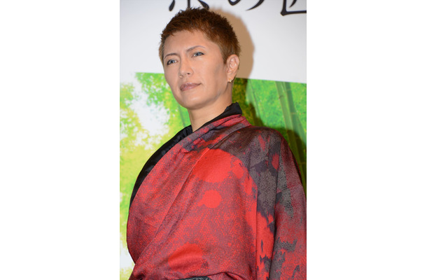 GACKT【写真：鶴見菜美子】