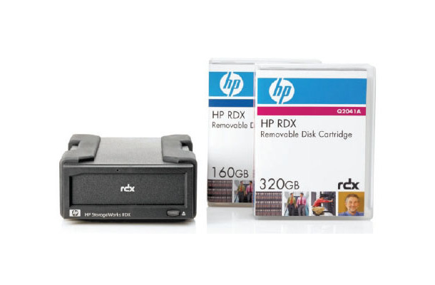 HP StorageWorks RDX リムーバブルディスクバックアップシリーズ