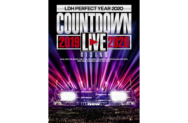 「LDH PERFECT YEAR 2020 COUNTDOWN LIVE 2019～2020 “RISING”」ジャケ写