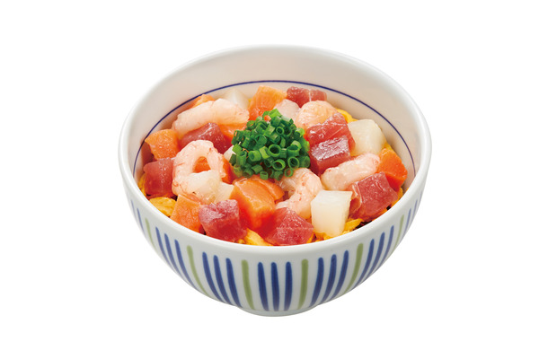 なか卯「海鮮丼」並盛