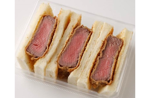 〈西洋銀座〉牛フィレ肉のカツサンド １,３５０円