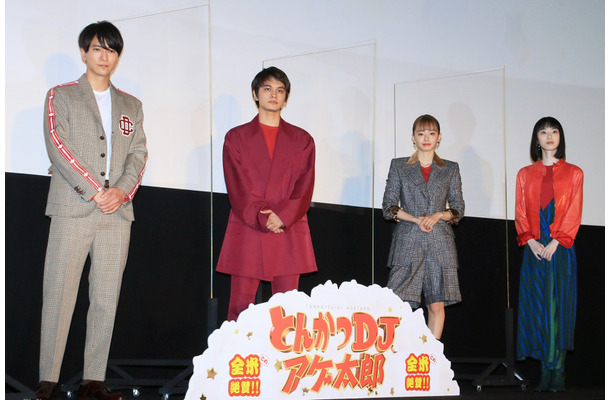 浅香航大、北村匠海、山本舞香、池間夏海【撮影：小宮山あきの】