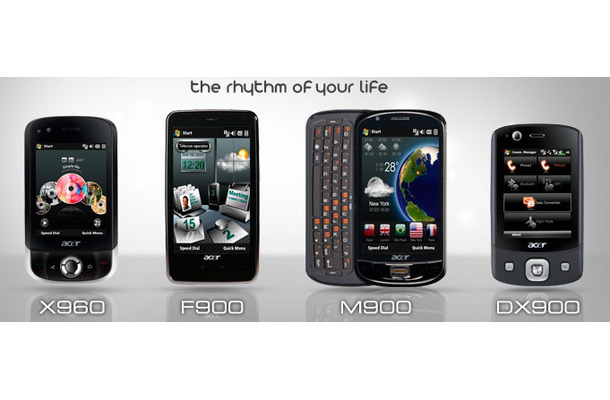 Acerのスマートフォン市場参入第一弾「Tempo」シリーズ