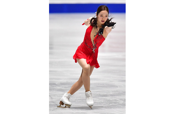 本田真凜 (Photo by Atsushi Tomura/Getty Images)